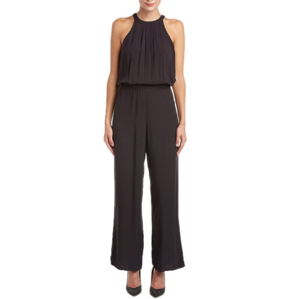 Black High Neck Jumpsuit
